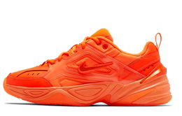 Nike: Оранжевые кроссовки 