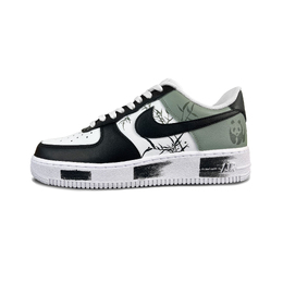 Nike: Белые кроссовки Air Force 1 Low