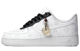 Nike: Чёрные кроссовки  Air Force 1 Low