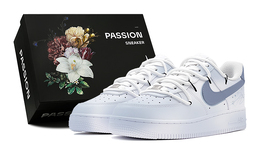 Nike: Светлые кроссовки Air Force 1 Low