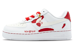 Nike: Красные кроссовки Air Force 1 Low