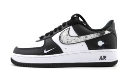 Nike: Чёрные кроссовки  Air Force 1 Low