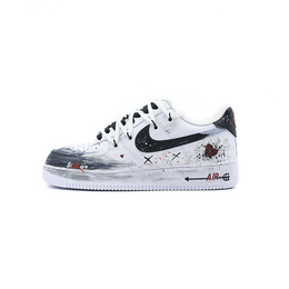 Nike: Чёрные кроссовки  Air Force 1 Low