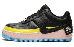 Nike: Чёрные кроссовки  Air Force 1