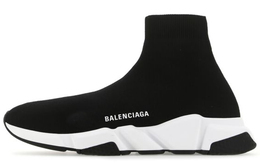 Balenciaga: Чёрные кроссовки  Speed