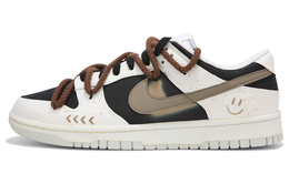 Nike: Коричневые кроссовки  Dunk Low