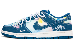 Nike: Синие кроссовки  Dunk Low