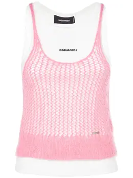 DSQUARED2: Майка  Tank из мохера