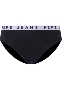 Pepe Jeans: Чёрные трусы 