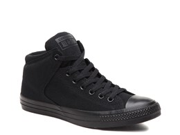 Converse: Чёрные кеды  Chuck Taylor All Star