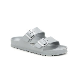 Birkenstock: Серебристые шлёпанцы  Arizona