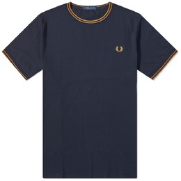 Fred Perry: Синяя футболка 