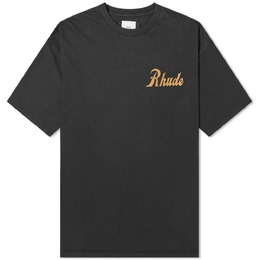 Rhude: Чёрная футболка