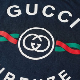 Gucci: Футболка с принтом 