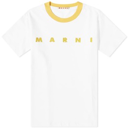 Marni: Белая футболка 