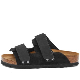 Birkenstock: Чёрные сандалии 