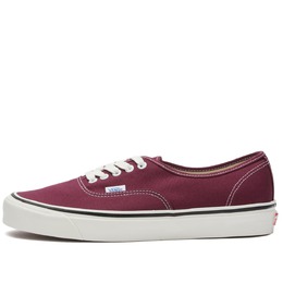 Vans: Бордовые кроссовки Authentic 44 DX