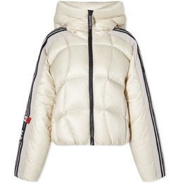 Moncler Genius: Белый пуховик 