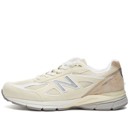 New Balance: Бежевые кроссовки 