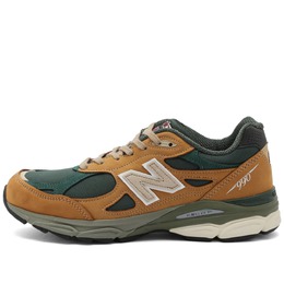 New Balance: Коричневые кроссовки 