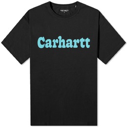 Carhartt WIP: Чёрная футболка 