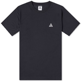 Nike: Чёрная футболка  Dri FIT