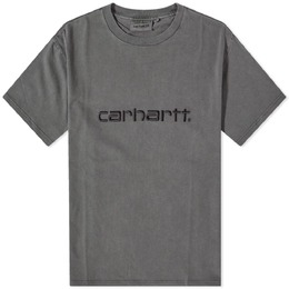 Carhartt WIP: Чёрная футболка 