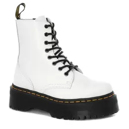 Dr. Martens: Белые ботинки 