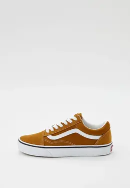 Vans: Кеды цвета хаки