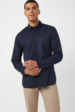 Tommy Hilfiger: Синяя рубашка 