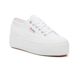 Superga: Белые кроссовки 