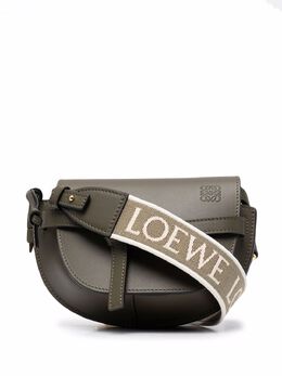 Loewe: Чёрная сумка через плечо  Gate