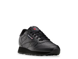 Reebok: Чёрные кроссовки  Classic Leather