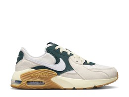 Nike: Зелёные кроссовки Air Max Excee