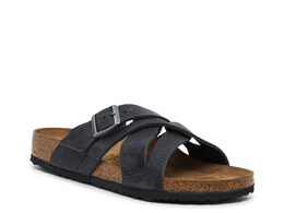 Birkenstock: Чёрные сандалии 