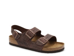 Birkenstock: Тёмные сандалии  Milano