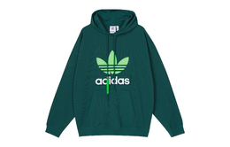 Adidas Originals: Зелёная толстовка  Originals