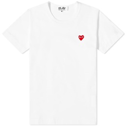 Comme Des Garçons Play: Красная футболка  Heart