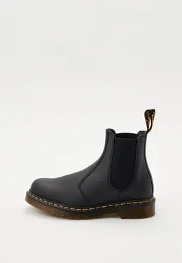 Dr. Martens: Чёрные ботинки 