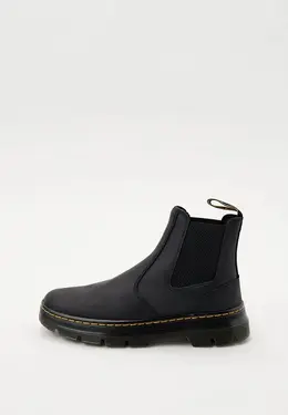 Dr. Martens: Чёрные ботинки 