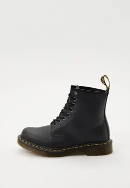 Dr. Martens: Чёрные ботинки 