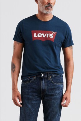 Levi's: Синяя футболка