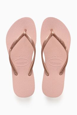 Havaianas: Розовые шлёпанцы 