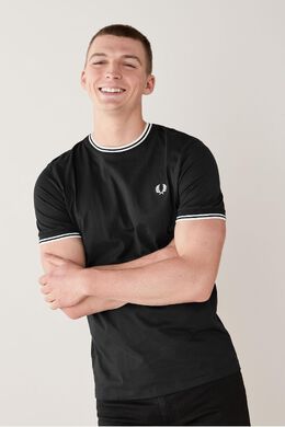 Fred Perry: Чёрная футболка 