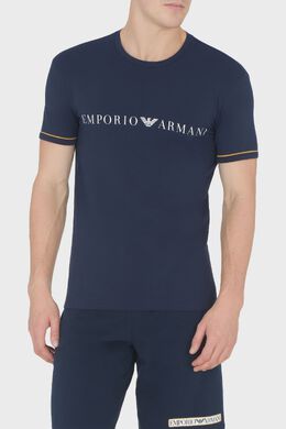 Emporio Armani: Синяя футболка