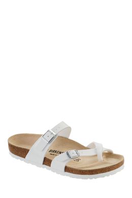 Birkenstock: Белые сандалии  Mayari