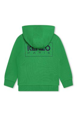 Kenzo: Зелёная толстовка 