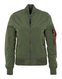 Alpha Industries: Зелёная куртка 