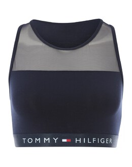 Tommy Hilfiger: Тёмный бюстгальтер 