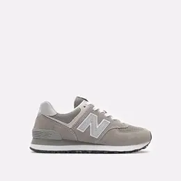 New Balance: Серые кроссовки  574